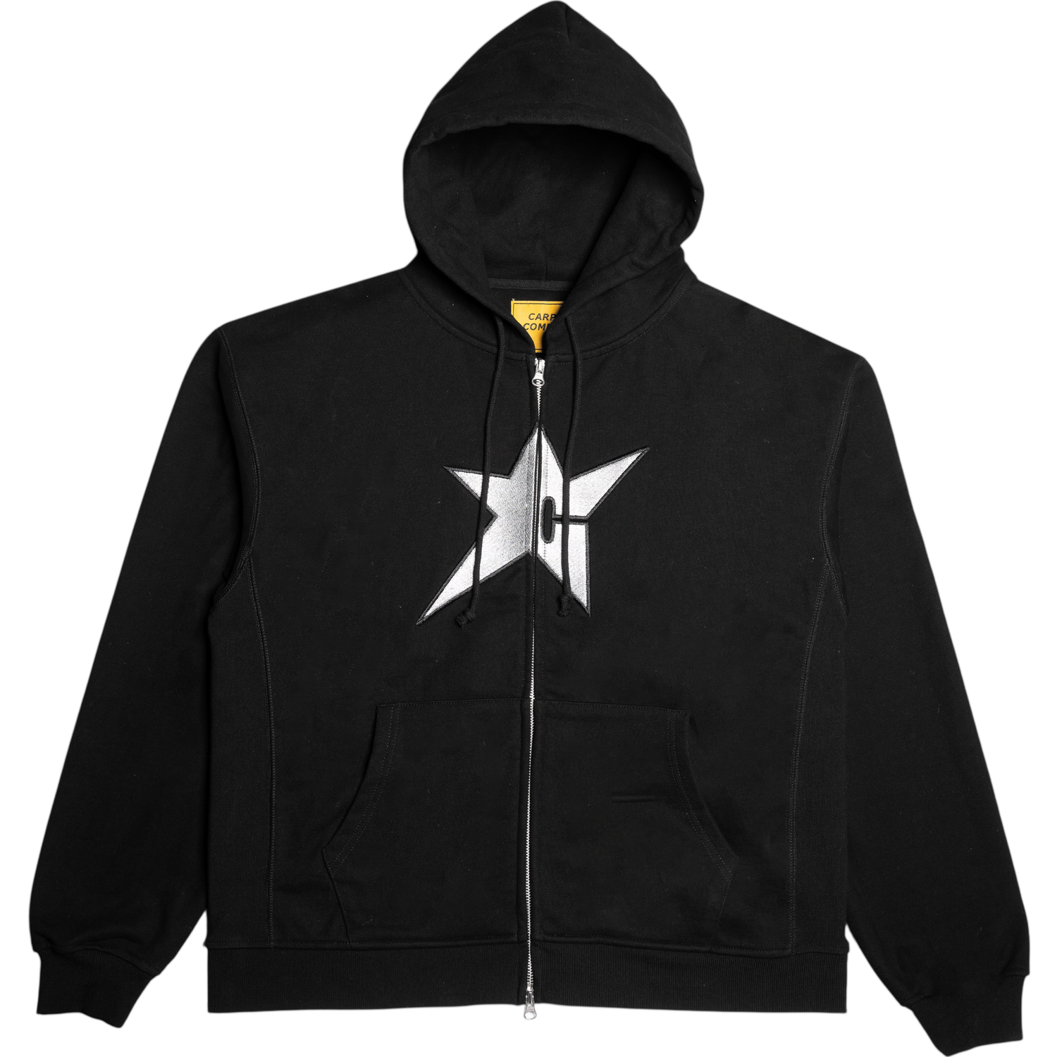 【CARPET COMPANY】 C-STAR HOODIE C-Star+Hoodie+BLACK+1.png?